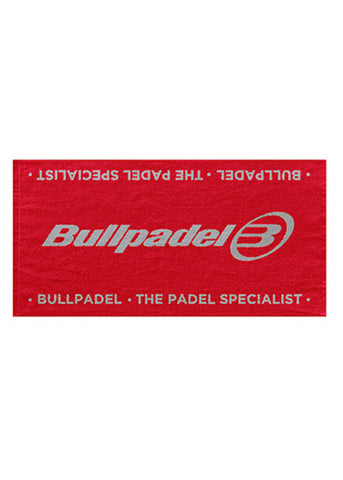 Bullpadel Handdoek Rood 100x150 Towel