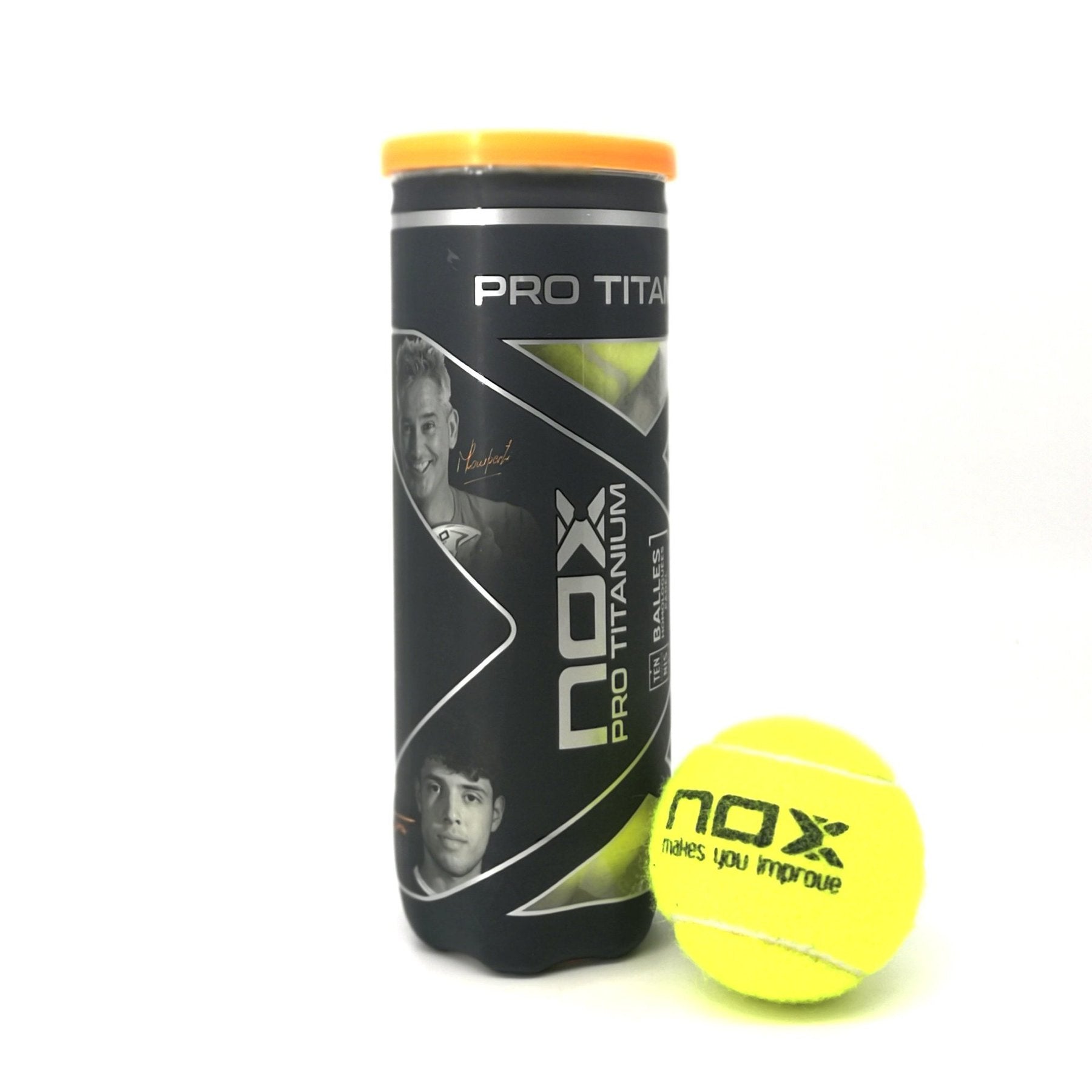 Nox Padelbal Pro Titanium 3-Pack (3 cans a 3 stuks) - Padelbaas.nl