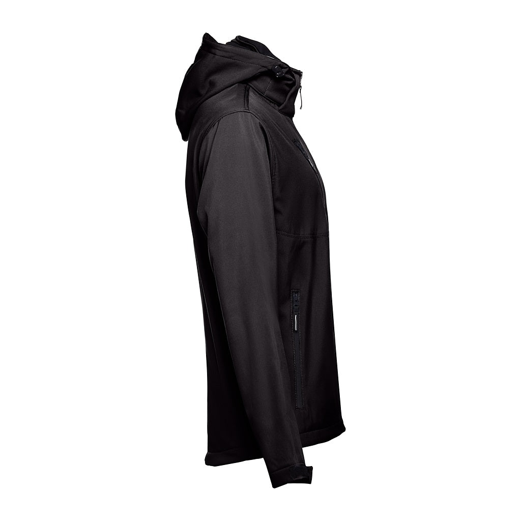 Softshell Heren Zwart - Padelbaas.nl