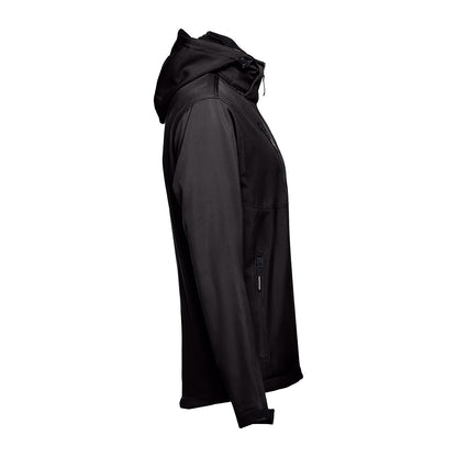 Softshell Heren Zwart - Padelbaas.nl