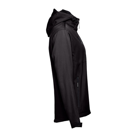 Softshell Heren Zwart - Padelbaas.nl