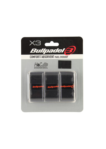 Overgrip Padelracket zwart (3 stuks)